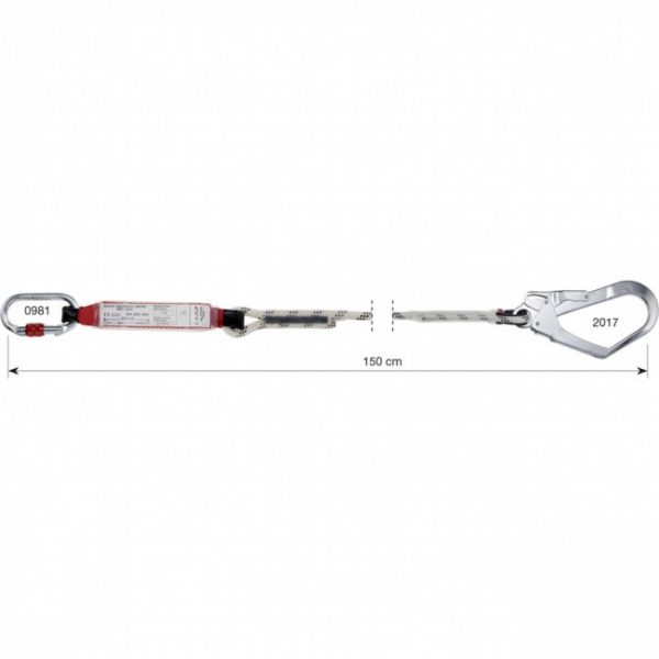 Camp Safety – Tek Kollu Şok Emicili Lanyard Ürün Kodu : 5040101