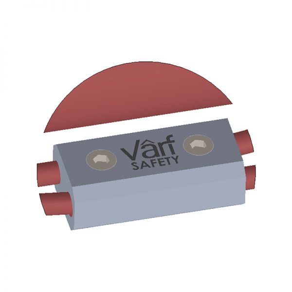 Varf – V-100 Kalıcı Yatay Yaşam Hattı – İkinci Emniyet Braketi